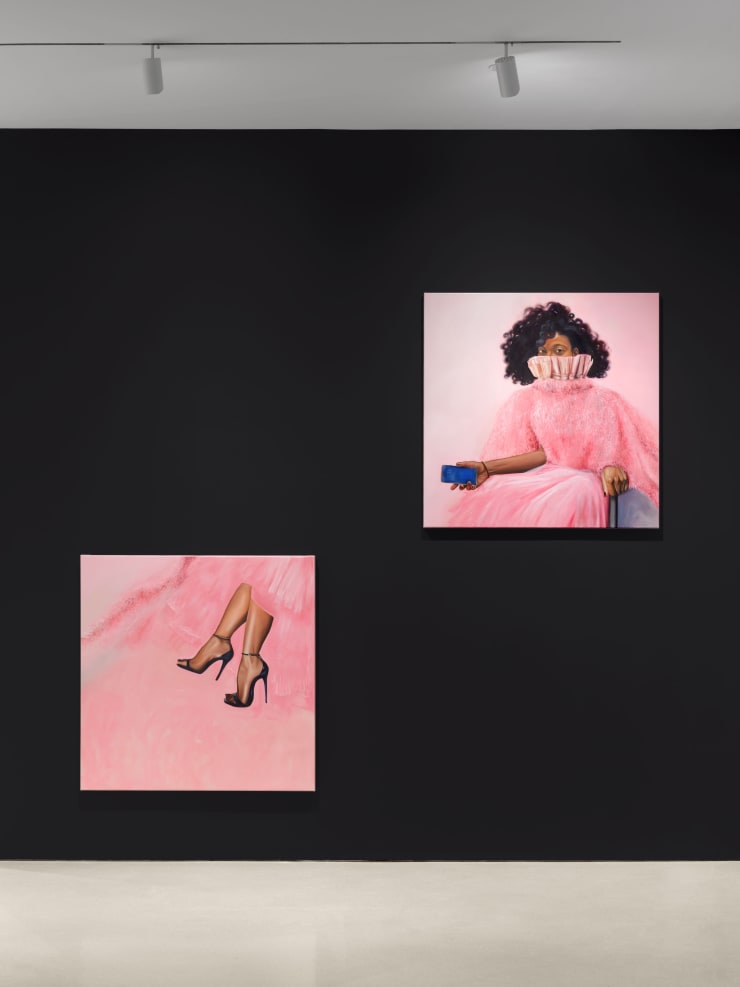 Installation view of Spotlight: Shannon T. Lewis at The FLAG Art Foundation, 2023. Photography by Steven Probert.