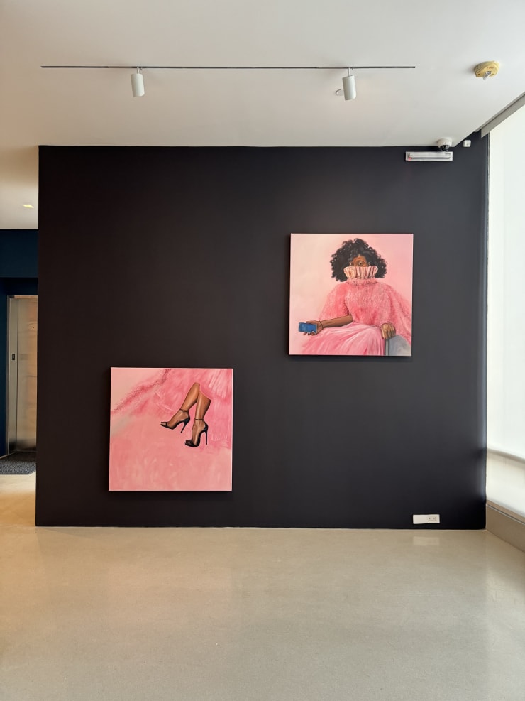Installation view of Spotlight: Shannon T. Lewis at The FLAG Art Foundation, 2023. Photography by Steven Probert.
