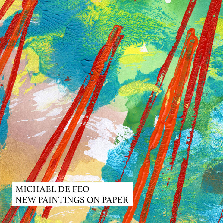 New paintings on paper