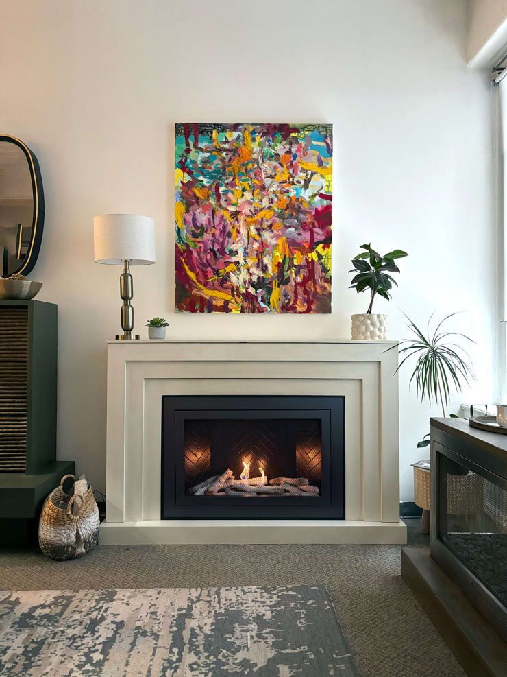 Collaboration with HearthCabinet® Ventless Fireplaces, Time to get warm!