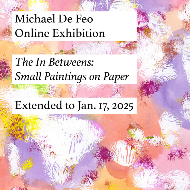 The In Betweens: Small Paintings on Paper