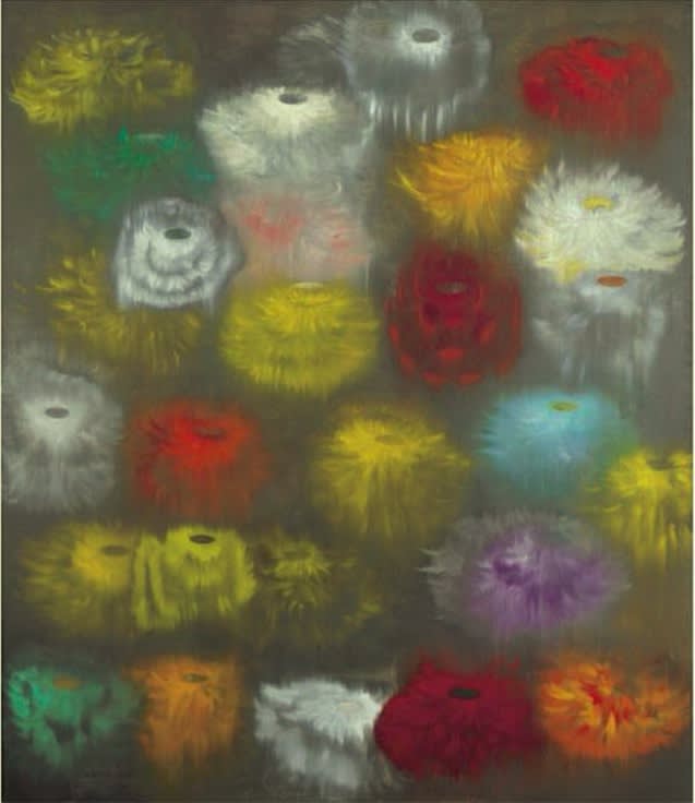 Ross Bleckner - Black Monet, 2015
