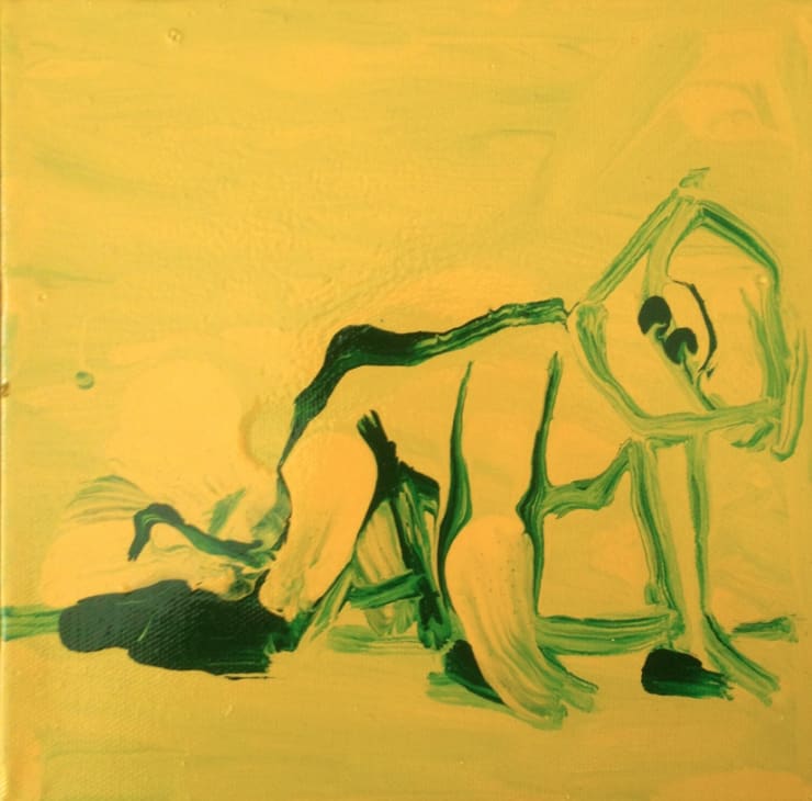 Enzo Marra Franco B (yellow and green), 2015