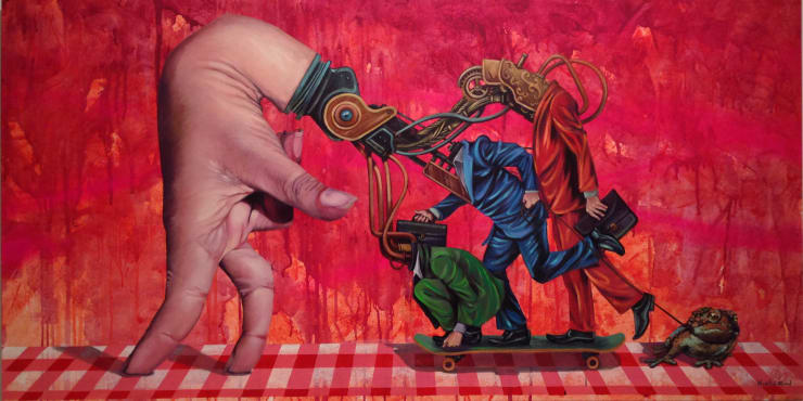 Martin Ron Frog Going the Wrong Way, 2014