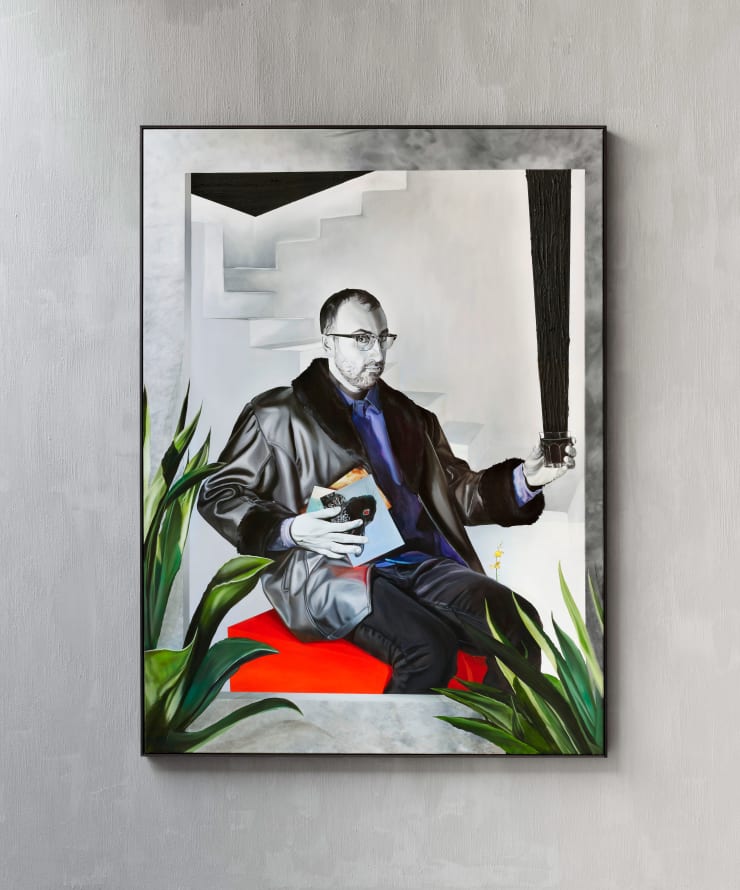 Chloe Saï Breil-Dupont, Vesuvio, portrait of Nicolas, 2022