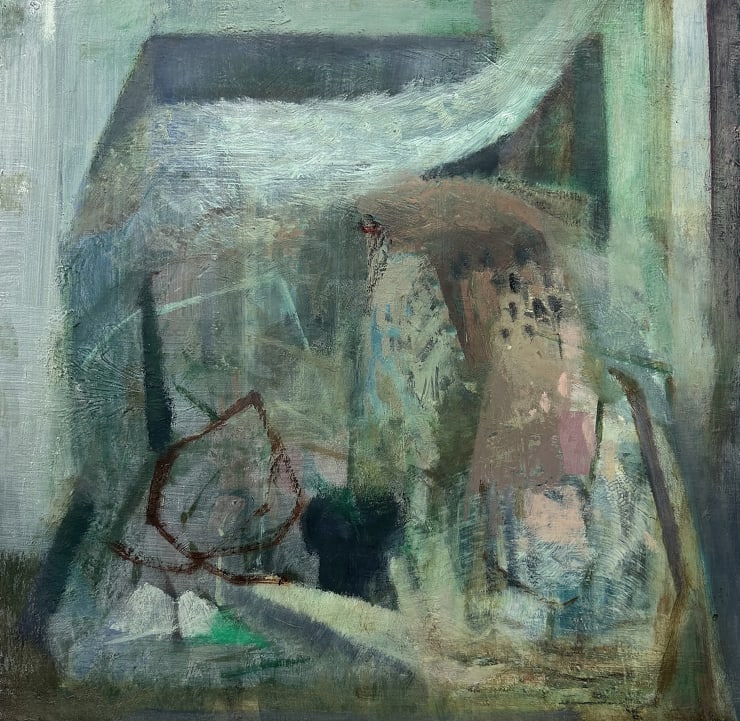 Still Life Cities, Oil on canvas, 50 x 50cm