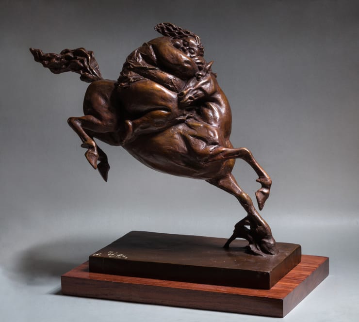 Xu Hongfei 許鴻飛, Horse Galloping 馬上, 2014