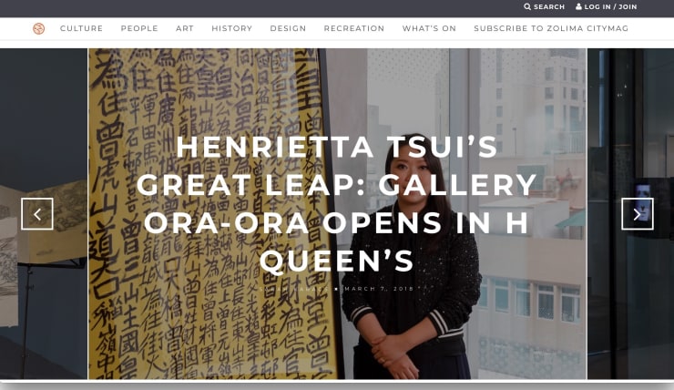 Henrietta Tsui’s Great Leap: Gallery Ora-Ora Opens in H Queen’s