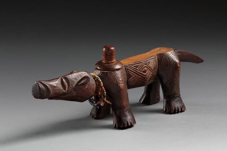 Kuba Divination Implement turned to the left