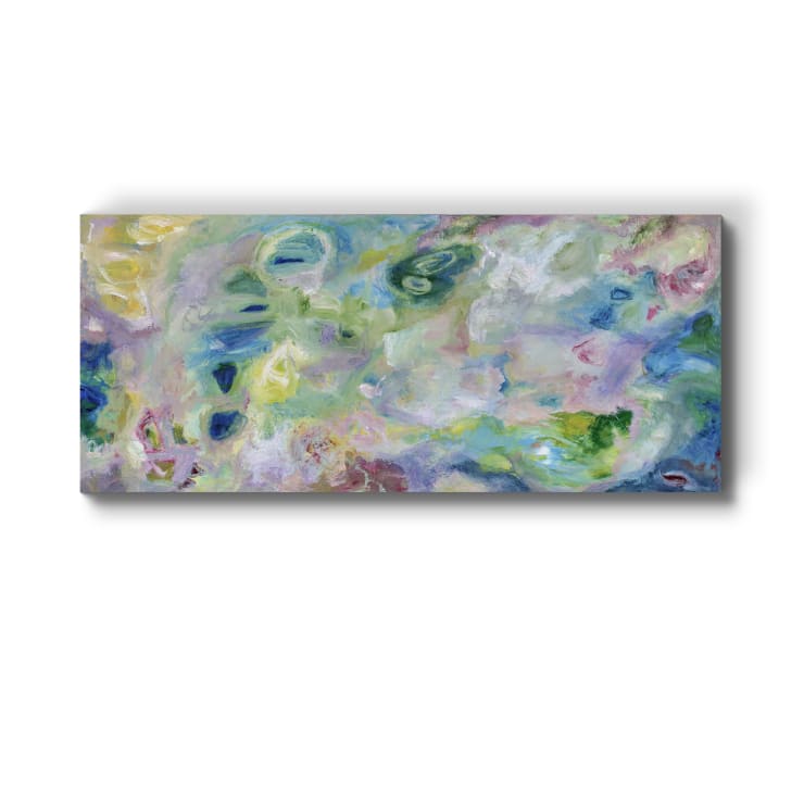 Abstract painting "Healing Dreams" by artist Patricia Qualls.
