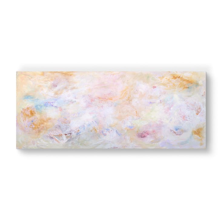 Abstract painting "Spring Love" by artist Patricia Qualls.