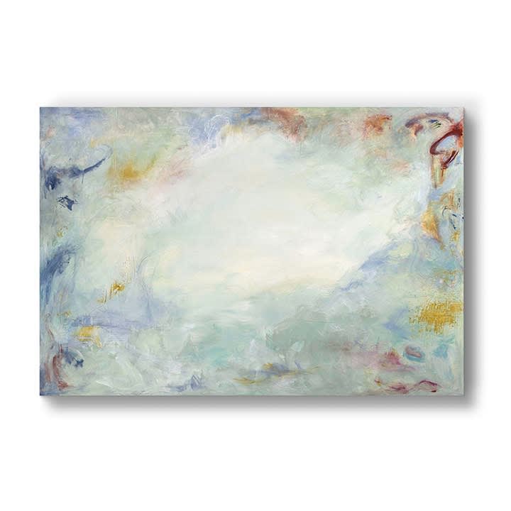 Abstract painting "A Tranquil Space" by artist Patricia Qualls.
