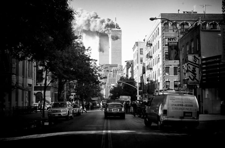 Prince Street and West Broadway / September 11th 2001