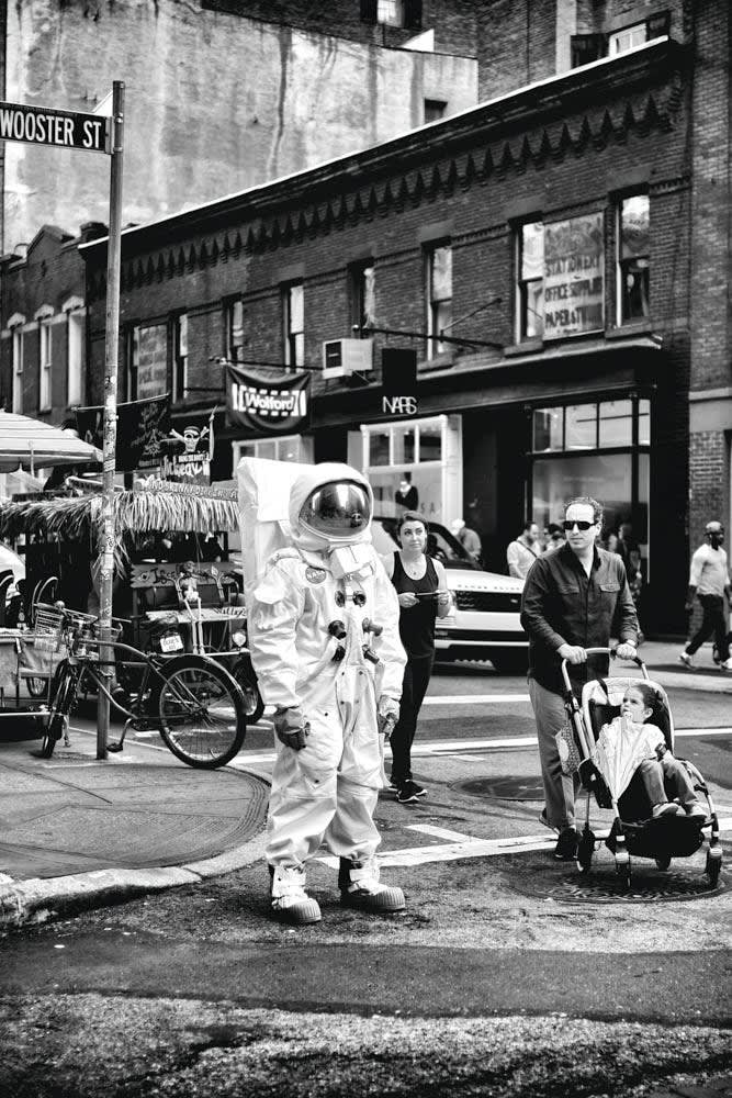 OPEN EDITION PRINT, Spaceman In Soho