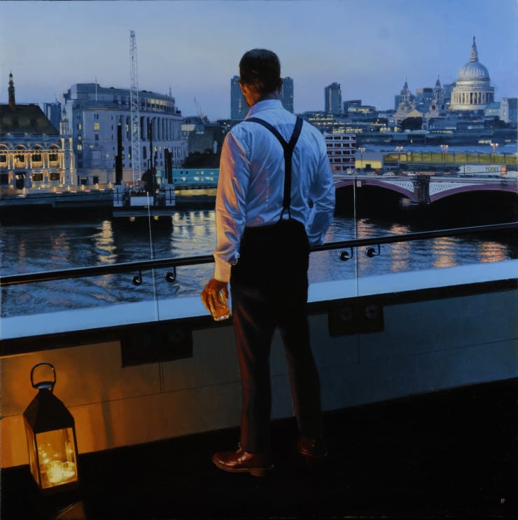 Iain Faulkner, Evening, Blackfriars Bridge, 2018