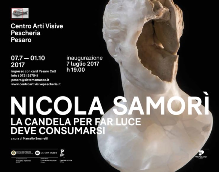 Nicola Samorì at Centro Arti Visive Pescheria, Pesaro