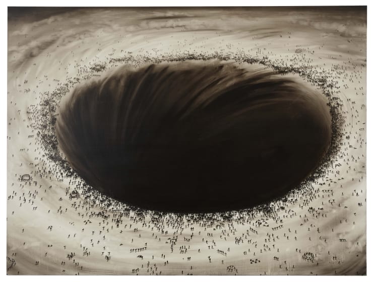 Chao Lu Black Hole 150x200cm 2017