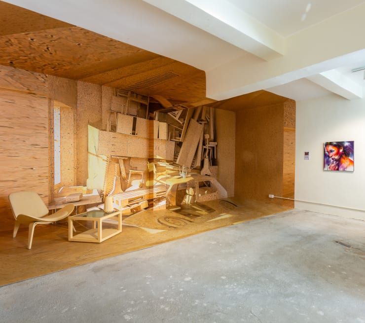 Disconnect Hk Zoer And Mr Cenz Installation View Credit Schoeni Projects And Daniel Murray Studio