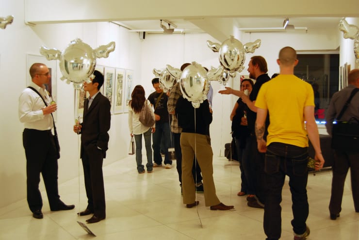 Adapta Launch Exhibition - Attention Spam, Cyclops, D*Face, David Bray, Vesna Parchet and Word to Mother, Schoeni Art Gallery, 2008