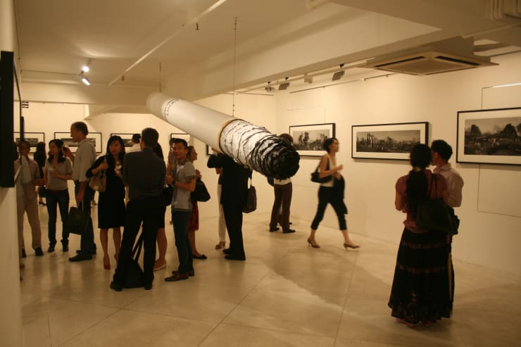Phantom Metropolis, Yang Yongliang, Schoeni Art Gallery, 2011
