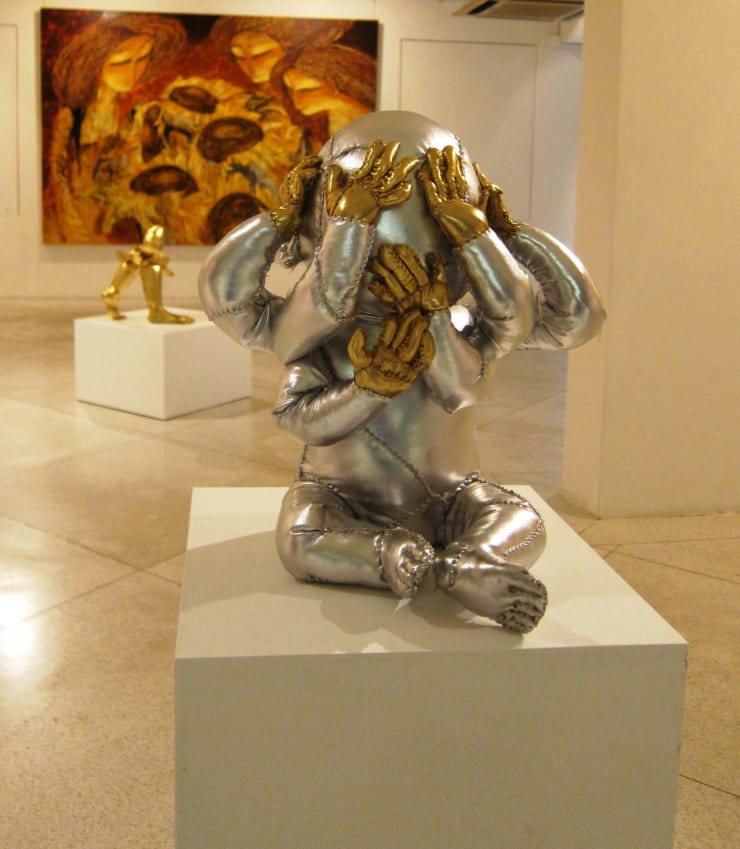 Earthbound, Munkhtsetseg Jalkhaajav, Schoeni Art Gallery, 2012