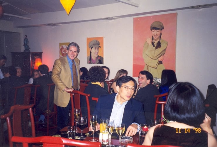 Manfred Schoeni in Ashanti Restaurant, Beijing, 1998