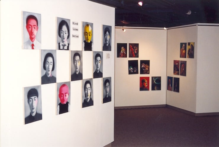 8+8-1: Selected Paintings by 15 Contemporary Artists 15 Chinese Artists, Guo Jin, Guo Wei, Liu Wei, Liu Xiaodong, Mai Jinyao, Qi Zhilong, Wang Guangyi, Wang Jinsong, Xin Haizhou, Yang Shaobin, Yue Minjun, Zeng Fanzhi, Zhang Bin, Zhang Gong and Zhang Xiaogang, Schoeni Art Gallery, 1997