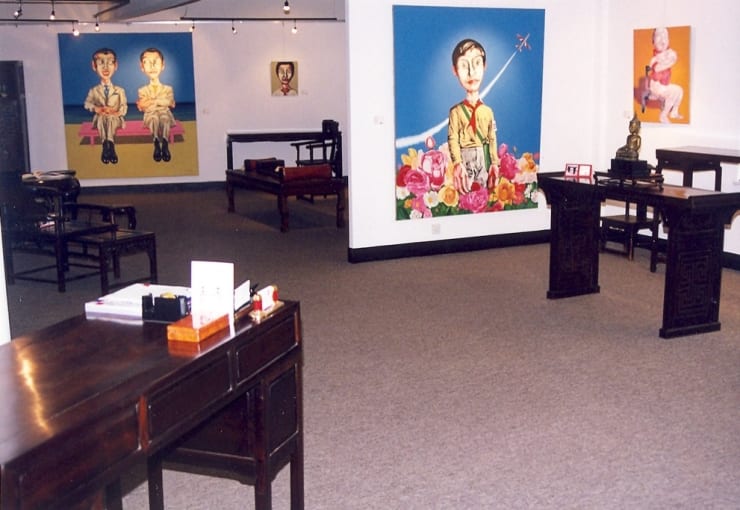 1+1 Guo Jin and Zeng Fanzhi, Schoeni Art Gallery, 2000