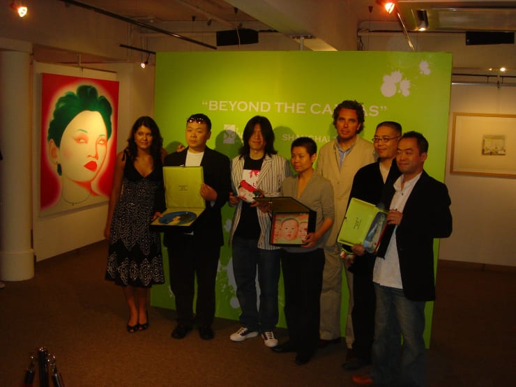 Beyond the Canvas, a collaboration with Shanghai Tang, Chen Wenbo, Chen Yu, Feng Zhengjie, Liu Ye and Yu Chen, Schoeni Art Gallery, 2006