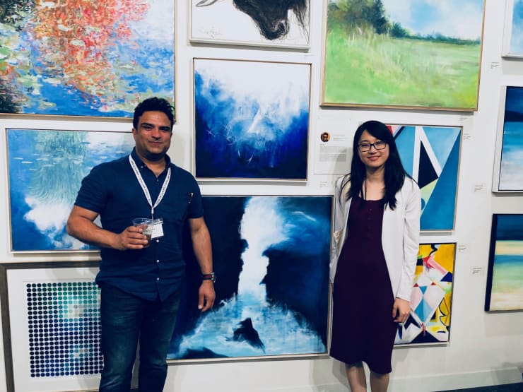 paintings, gallery and abstract art