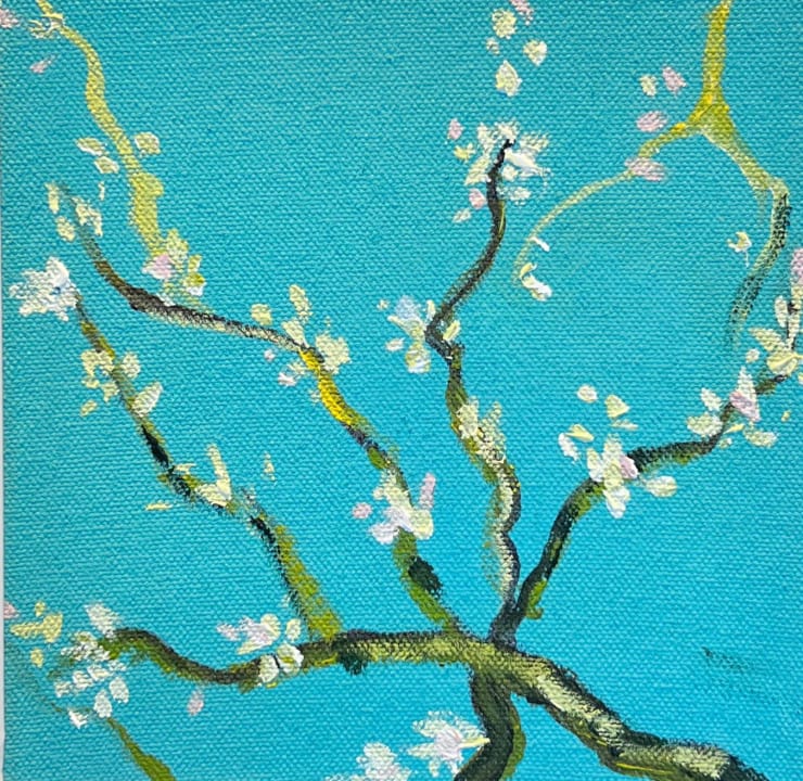 Shabs Beigh, Almond Blossoms, 2023