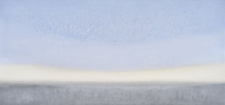 Susan Vecsey: Untitled (Grey/Blue), 2018