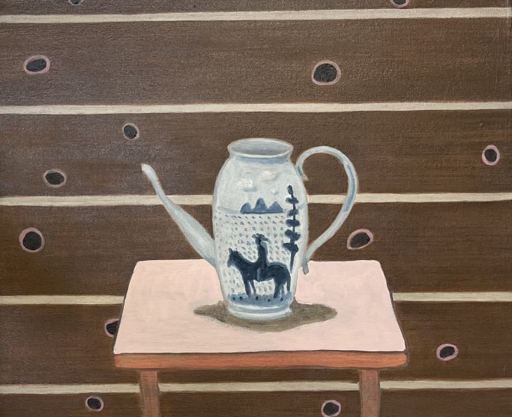 Knots, 2025 Oil on canvas 20 x 24 inches