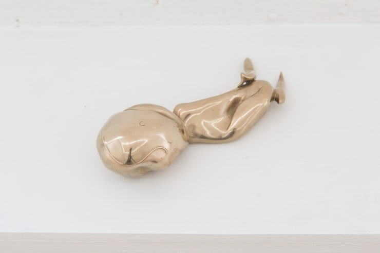 David Musgrave Peripheral figure, 2014 Bronze 22 x 8 x 6cm