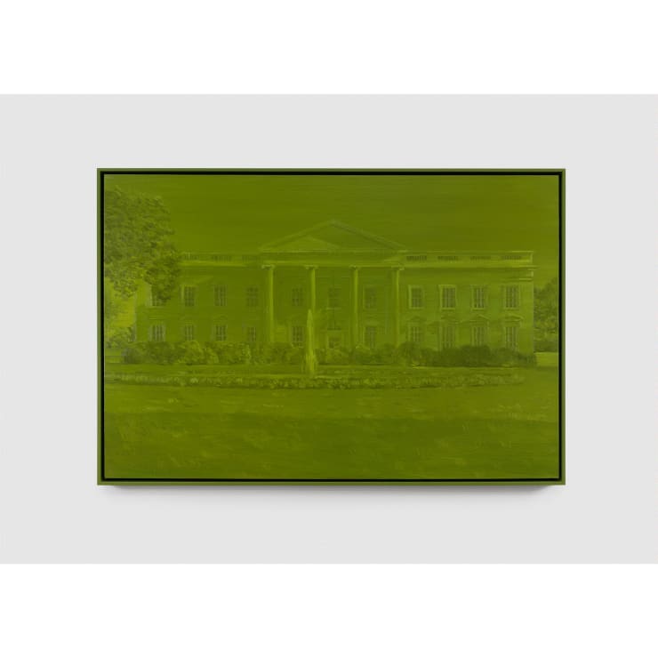 Cynthia Daignault Monochrome (White House), 2022 Oil on linen 40 x 60 inches