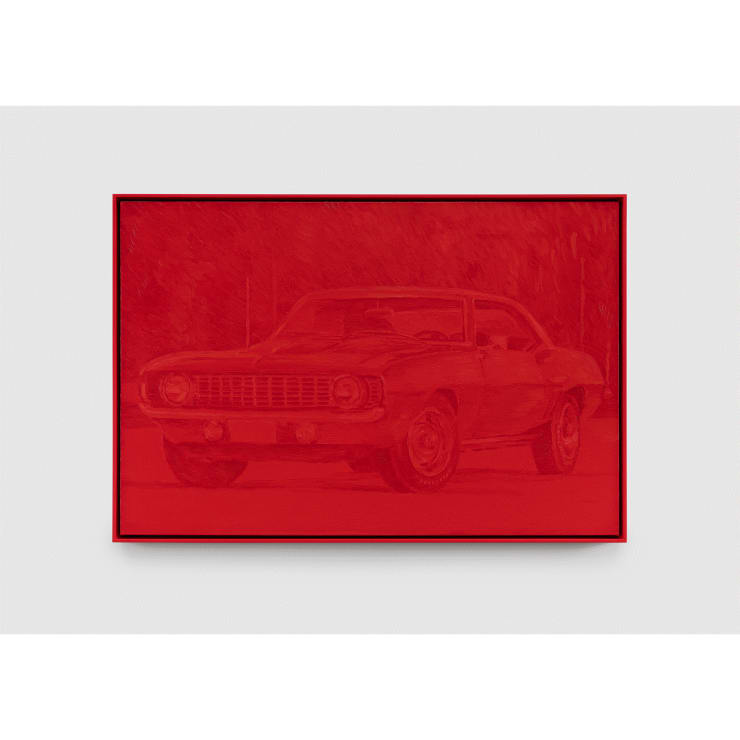 Cynthia Daignault Monochrome (Camaro), 2022 Oil on linen 30 x 45 inches