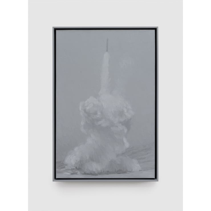 Cynthia Daignault Monochrome (Raytheon), 2022 Oil on linen 30 x 20 inches