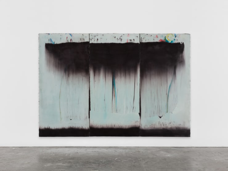 Harminder Judge Untitled (inside the field), 2022 Plaster, polymer, pigment, scrim, oil 235 x 345 x 5 cm