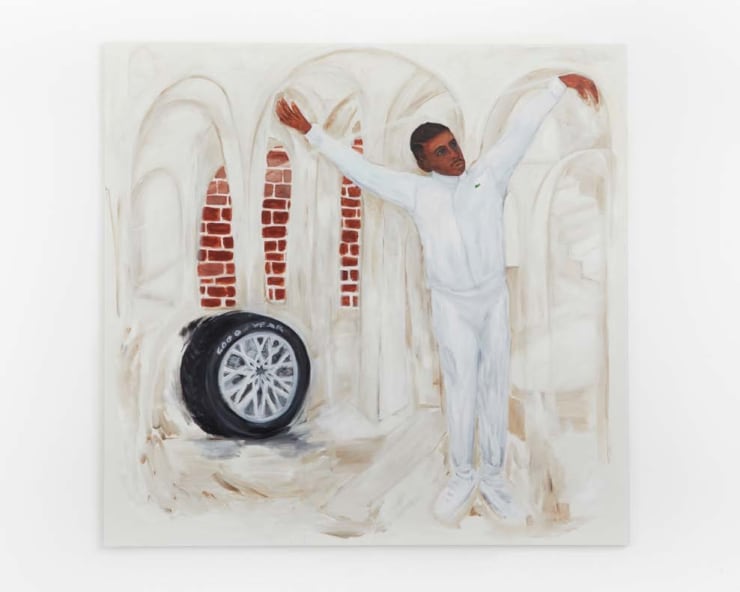 Anuar Khalifi, THE OPENING, 2020, Acrylic on canvas, 210 x 200cm