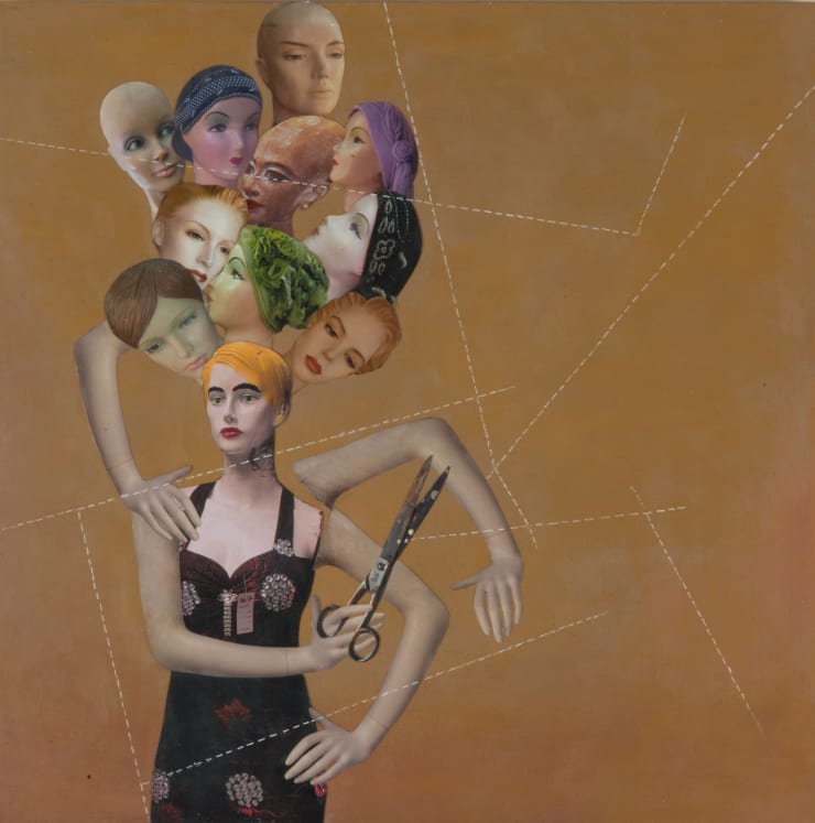 Huda Lutfi, Playing with Scissors, 2015