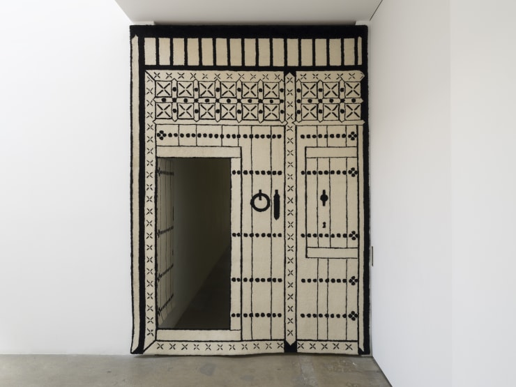 Slavs and Tatars Soft Power, 2023 Woolen Yarn 294.6 x 213.4 x 71 cm