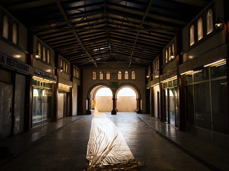 Lamya Gargash, Arches Light, Old Jubail Market, Sharjah, UAE, 2024