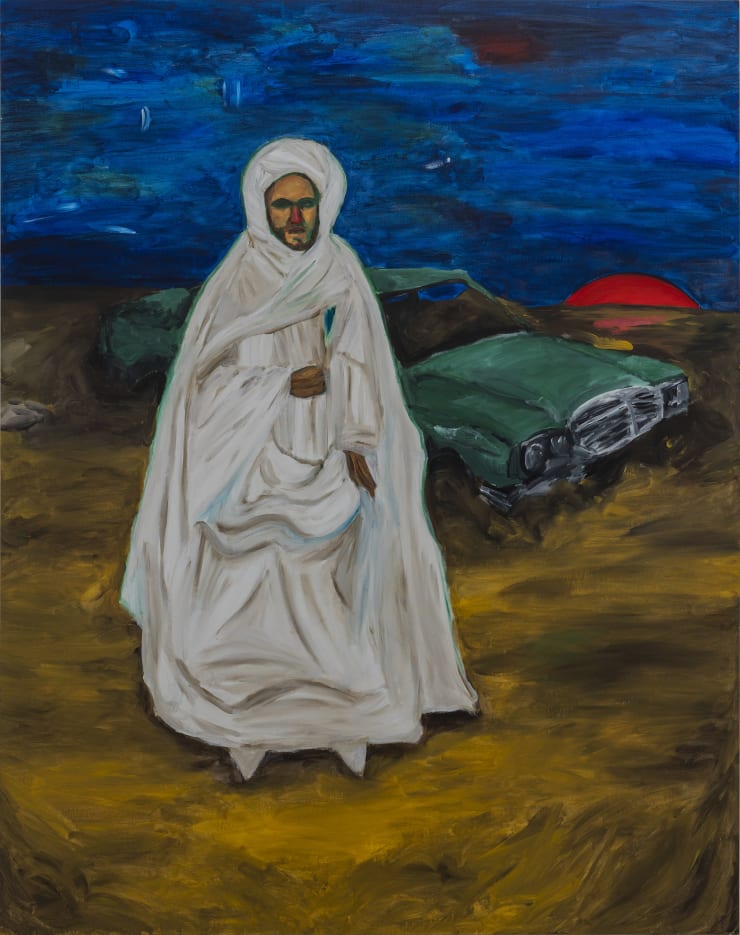Anuar Khalifi Sirr, 2023 Acrylic on Canvas 200.00 x 160.00 cm.