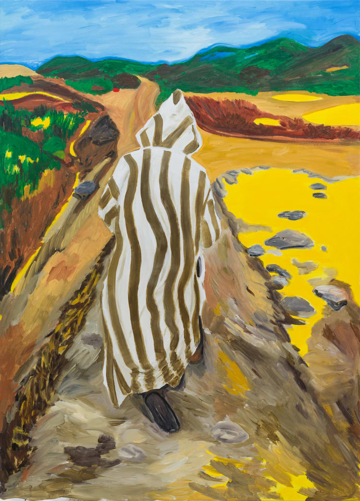 Anuar Khalifi Permanent Exile, 2025 Acrylic on Canvas 180 x 130 cm