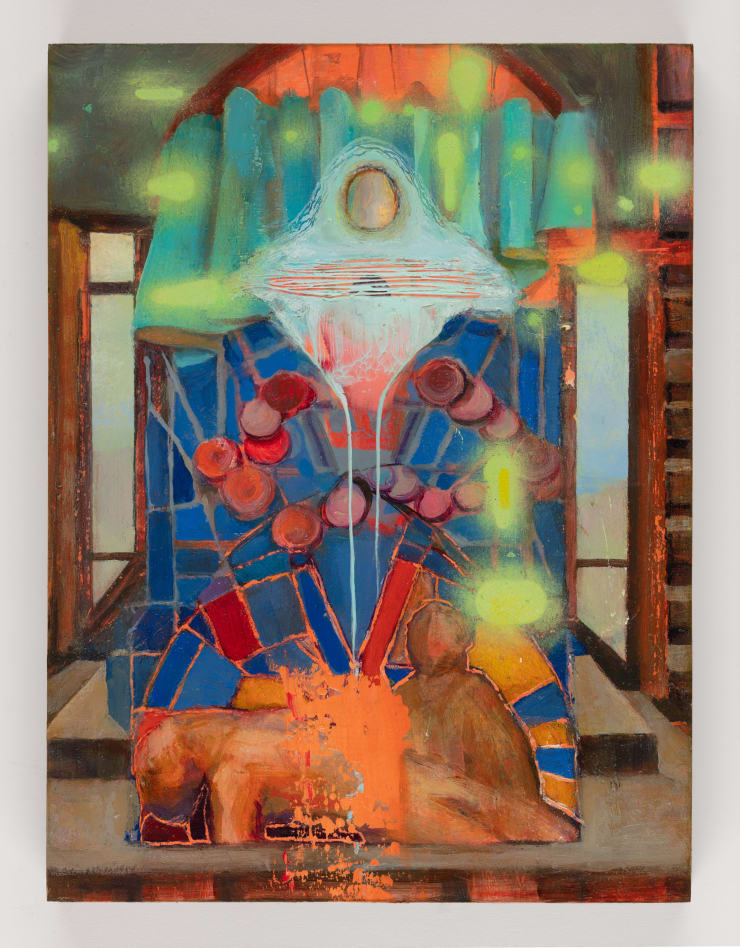 Laleh Khorramian, the window sitter, 2023