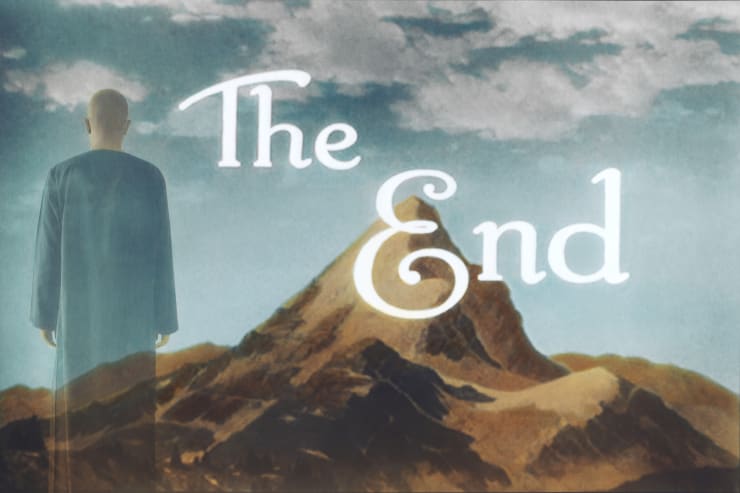 Youssef Nabil THE END ( III ), self-portrait, 2021 Hand Coloured Gelatin Silver Print