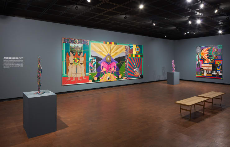 The Fallacy Of Borders Installation view, 2023, Fowler Museum Los Angeles, CA
