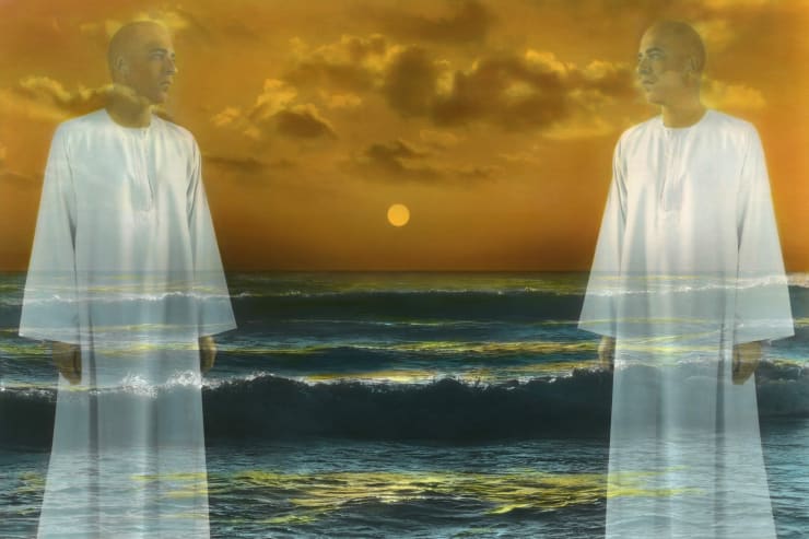 Connected to you by every Sea, self-portrait, 2021