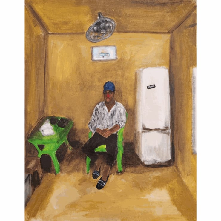 Anuar Khalifi, Saad (it looks like one of my paintings), 2024