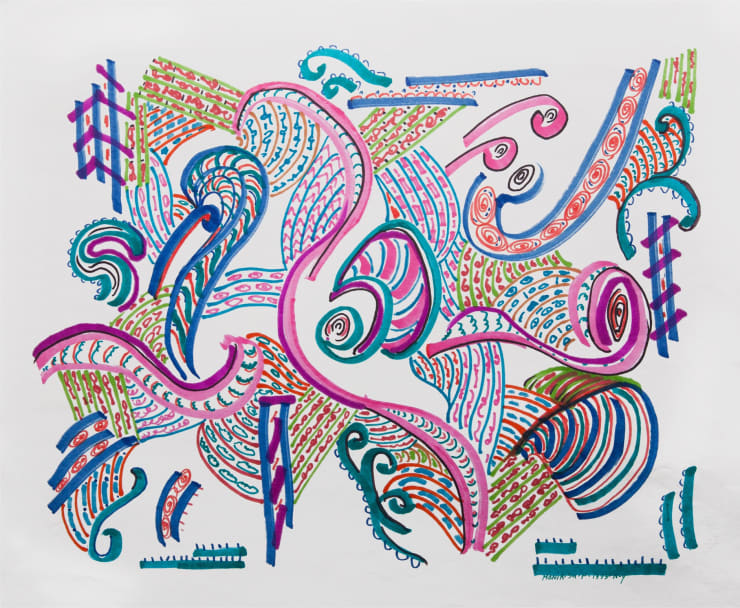 Monir Shahroudy Farmanfarmaian, Untitled (D34), 1993